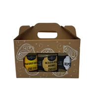 Mézes karácsonyi ajándékcsomag