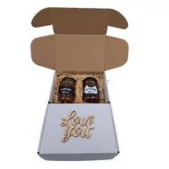 love you mézes ajándékcsomag