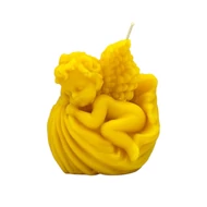 Alvó angyal méhviaszgyertya