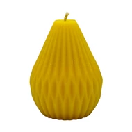 lakásdekoráció, gyertya, méhviaszgyertya