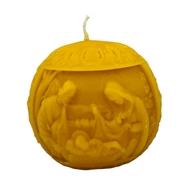 adventi gyertya, egyházi gyertya, méhviaszgyertya