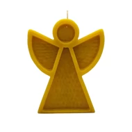 angyal méhviaszgyertya, modern angyal gyertya