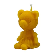 maci gyertya, méhviaszgyertya, lakásdekor