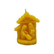 adventi méhviaszgyertya