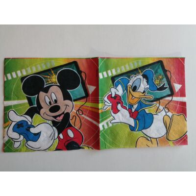 Mickey egés és Donald kacsa papírszalvéta