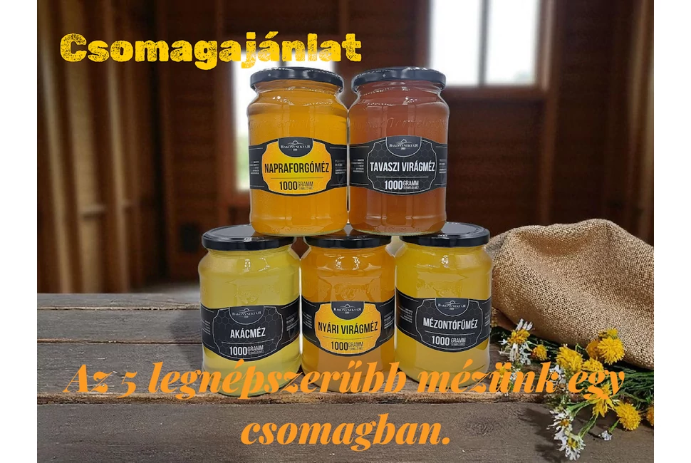 Termelői méz csomag